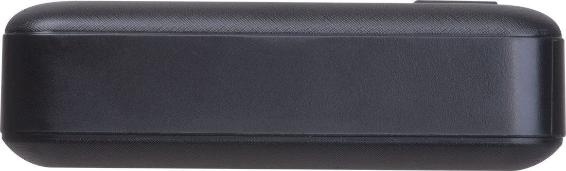 Power bank solarny, z recyklingu 10 000 mAh CRETE - Power banki z nadrukiem logo | VEBI - zdjęcie 8
