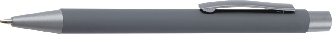 Długopis aluminiowy soft-touch ROCKFORD - Soft touch z nadrukiem logo | VEBI - zdjęcie 5