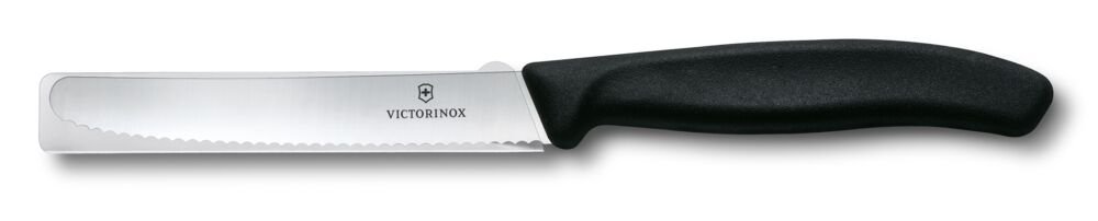Nóż kuchenny Victorinox SwissClassic z ząbkowanym ostrzem - Noże i scyzoryki z nadrukiem logo | VEBI - zdjęcie 5
