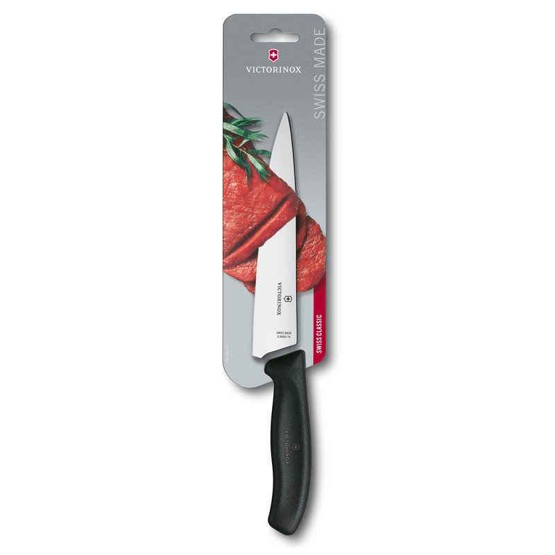 Nóż do siekania Victorinox 19 cm w eleganckim pudełku - Noże i scyzoryki z nadrukiem logo | VEBI - zdjęcie 3
