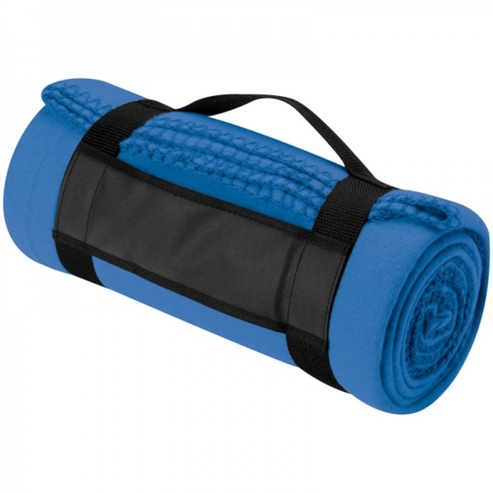 Koc polarowy z paskiem do noszenia NASHVILLE 170g/m² - Koce i maty z nadrukiem logo | VEBI - zdjęcie 22