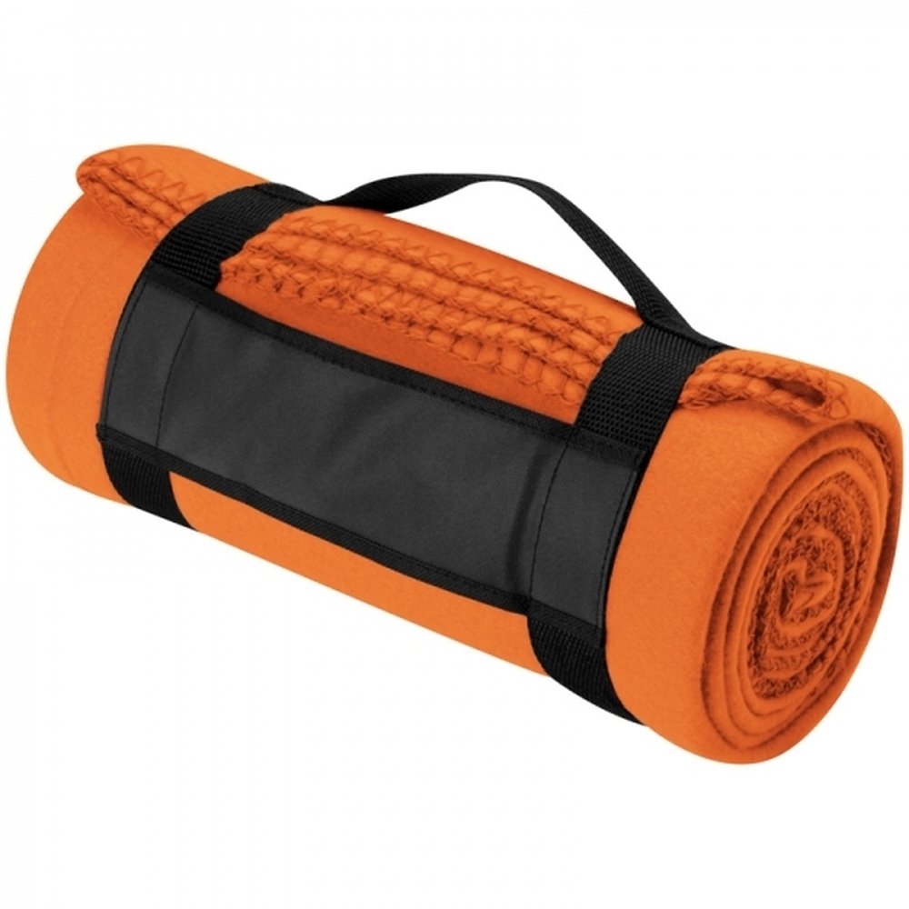 Koc polarowy z paskiem do noszenia NASHVILLE 170g/m² - Koce i maty z nadrukiem logo | VEBI - zdjęcie 25