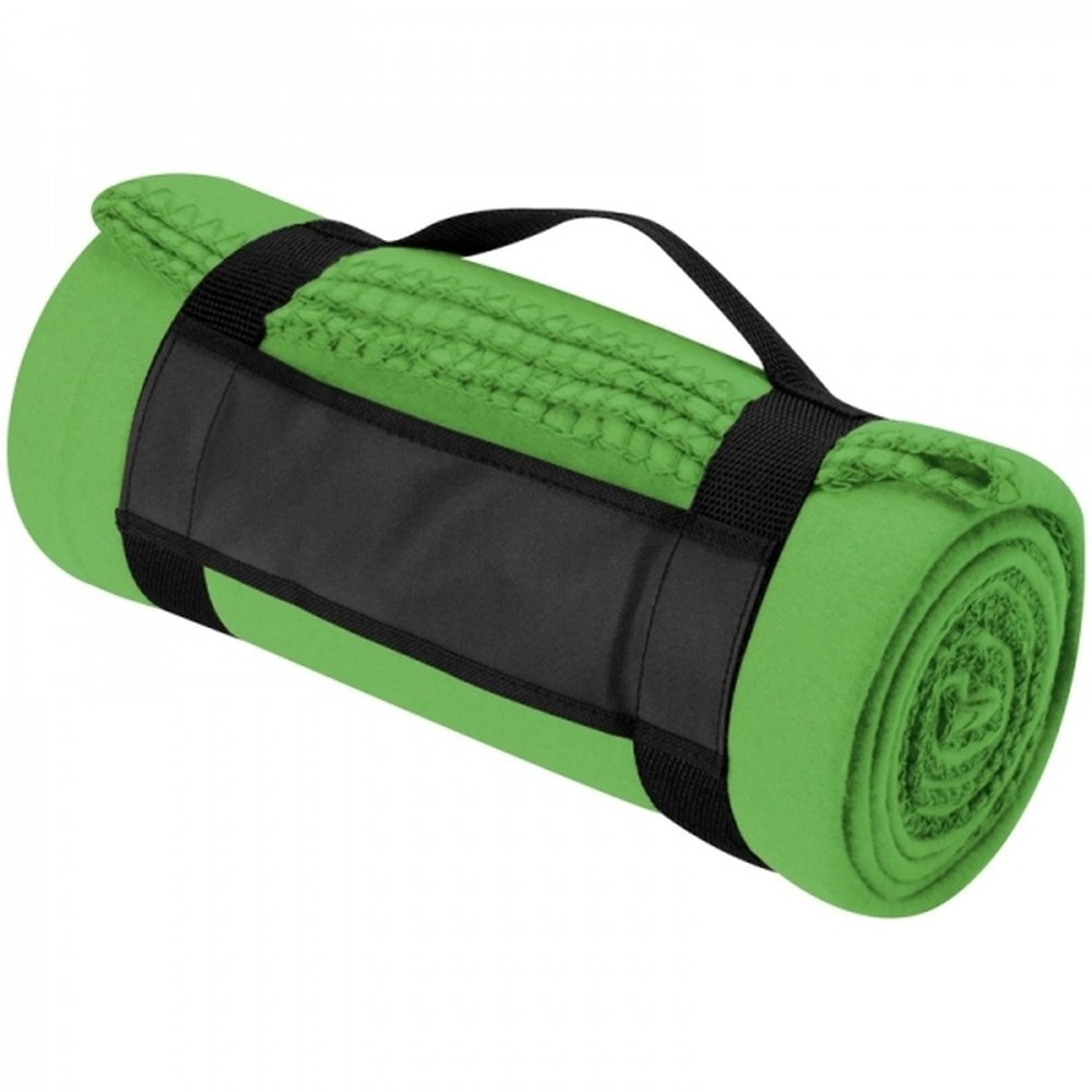 Koc polarowy z paskiem do noszenia NASHVILLE 170g/m² - Koce i maty z nadrukiem logo | VEBI - zdjęcie 17