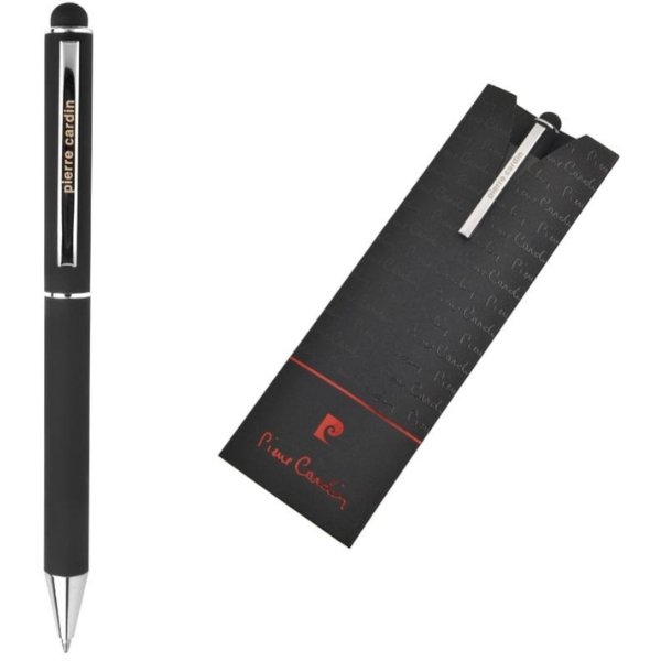 Długopis Pierre Cardin CLAUDIE z touch pen i etui - Długopisy i artykuły piśmienne z nadrukiem logo | VEBI - zdjęcie 5