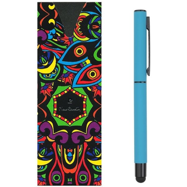 Pióro Pierre Cardin CELEBRATION z funkcją touch pen - Soft touch z nadrukiem logo | VEBI - zdjęcie 12