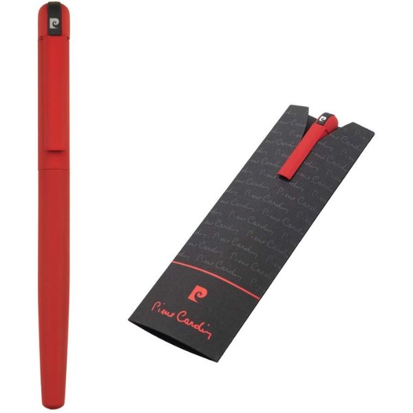 Luksusowe pióro kulkowe Pierre Cardin Harmony Soft Touch - Soft touch z nadrukiem logo | VEBI - zdjęcie 7