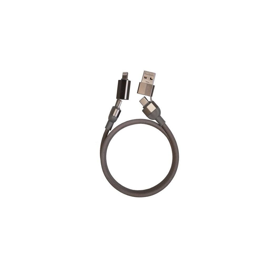 Magnetyczny kabel Pierre Cardin DONNES - ładowanie 100W - Inne drobiazgi z nadrukiem logo | VEBI - zdjęcie 3