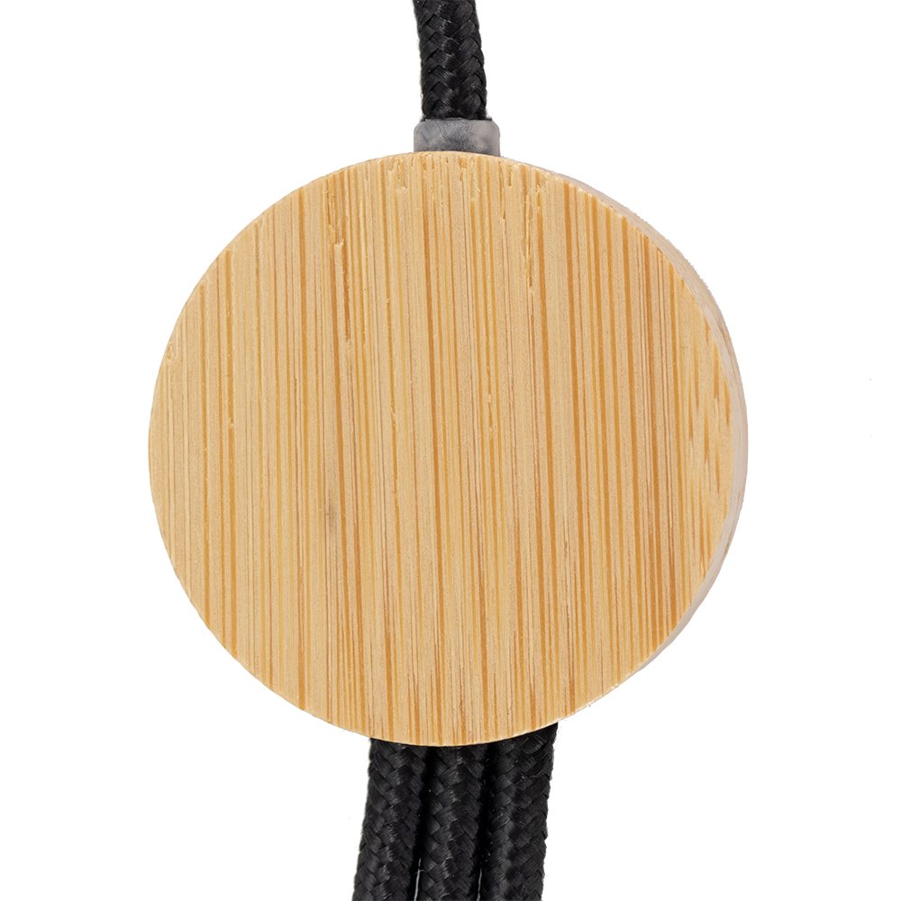 Kabel 3w1 z podświetlanym logo 120cm - micro USB, Lightning, USB-C - Kable z nadrukiem logo | VEBI - zdjęcie 7