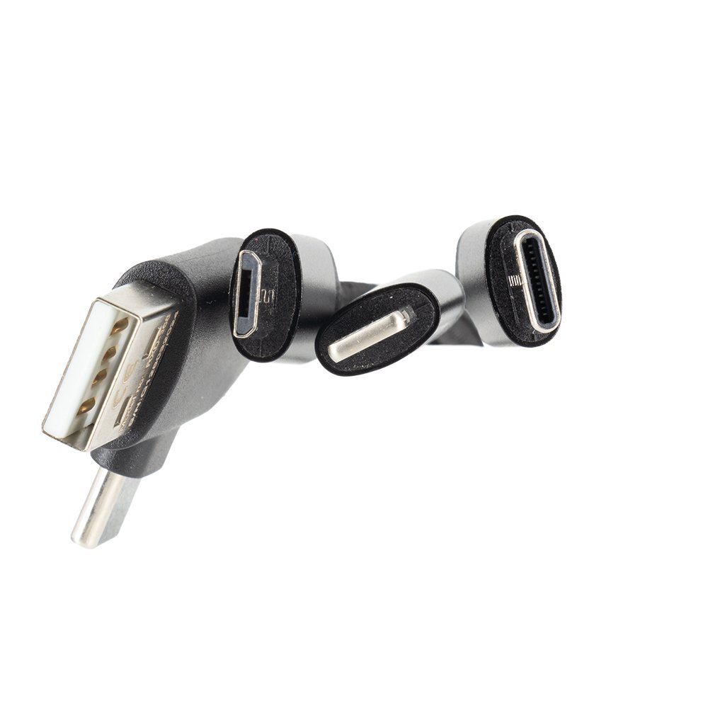 Kabel ładujący 4w1 z podświetlanym logo RXD-368 - Kable z nadrukiem logo | VEBI - zdjęcie 6