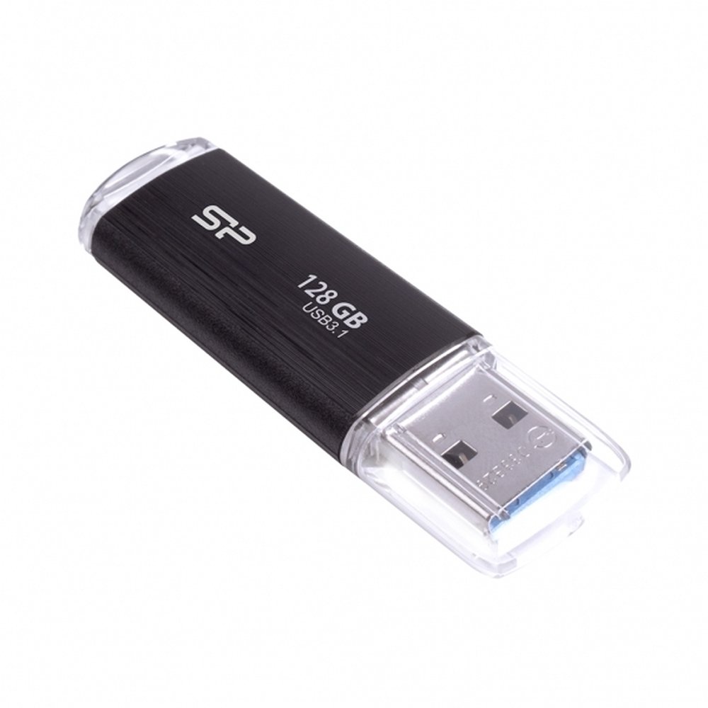 Pendrive Silicon Power Blaze B02 128GB USB 3.1 - czarny - Pamięci USB z nadrukiem logo | VEBI