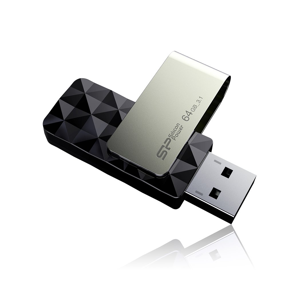 Pendrive Blaze B30, 64GB 3.1 Silicon Power - Pamięci USB z nadrukiem logo | VEBI - zdjęcie 3
