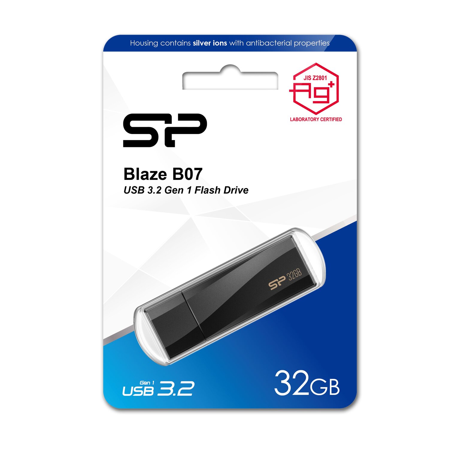 PENDRIVE BLAZE B07, 32GB 3.2 SILICON POWER - Pamięci USB z nadrukiem logo | VEBI - zdjęcie 4