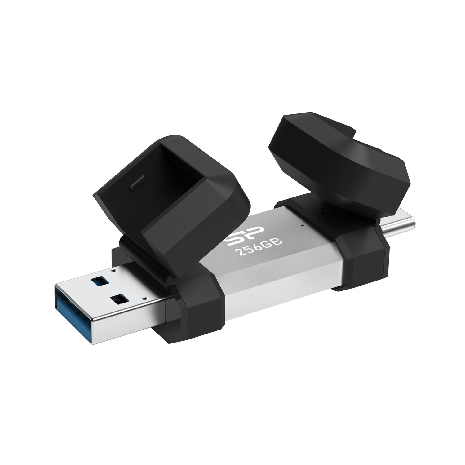 Pendrive Mobile C51, 256GB 3.2 Silicon Power - Pamięci USB z nadrukiem logo | VEBI - zdjęcie 2