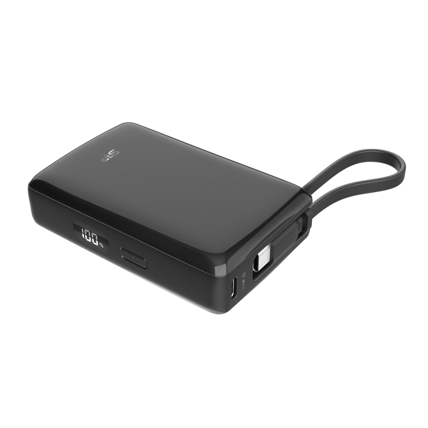 Powerbank Silicon Power CP10 10000mAh z wbudowanym kablem USB-C - Power banki z nadrukiem logo | VEBI - zdjęcie 25