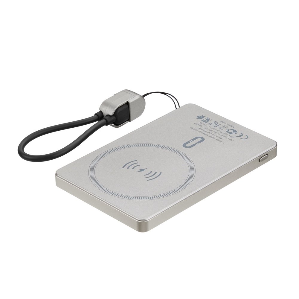 Magnetyczny Power Bank MagSafe 15W – 5000 mAh RIVACASE - Power banki z nadrukiem logo | VEBI - zdjęcie 8