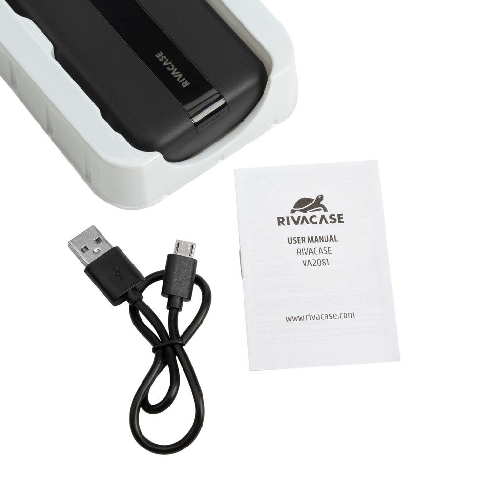 Power Bank 20000 mAh RIVACASE – ładuj do 3 urządzeń naraz - Power banki z nadrukiem logo | VEBI - zdjęcie 24