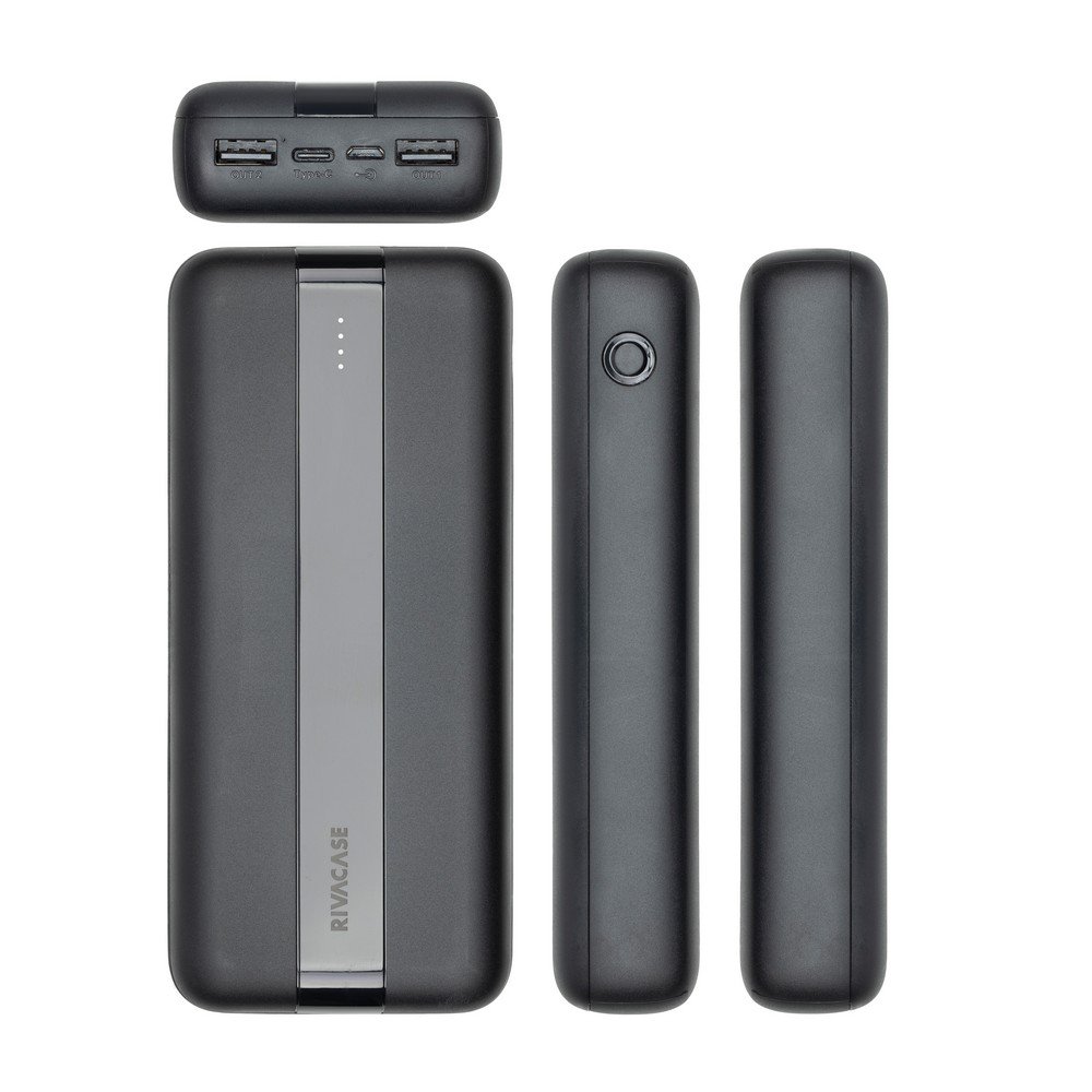 Power Bank 20000 mAh RIVACASE – ładuj do 3 urządzeń naraz - Power banki z nadrukiem logo | VEBI - zdjęcie 17