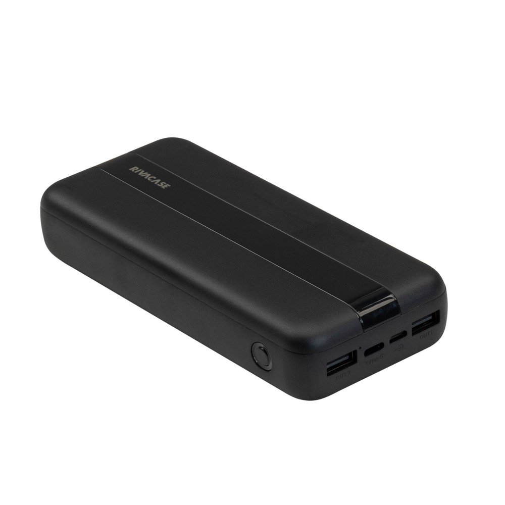 Power Bank 20000 mAh RIVACASE – ładuj do 3 urządzeń naraz - Power banki z nadrukiem logo | VEBI - zdjęcie 22
