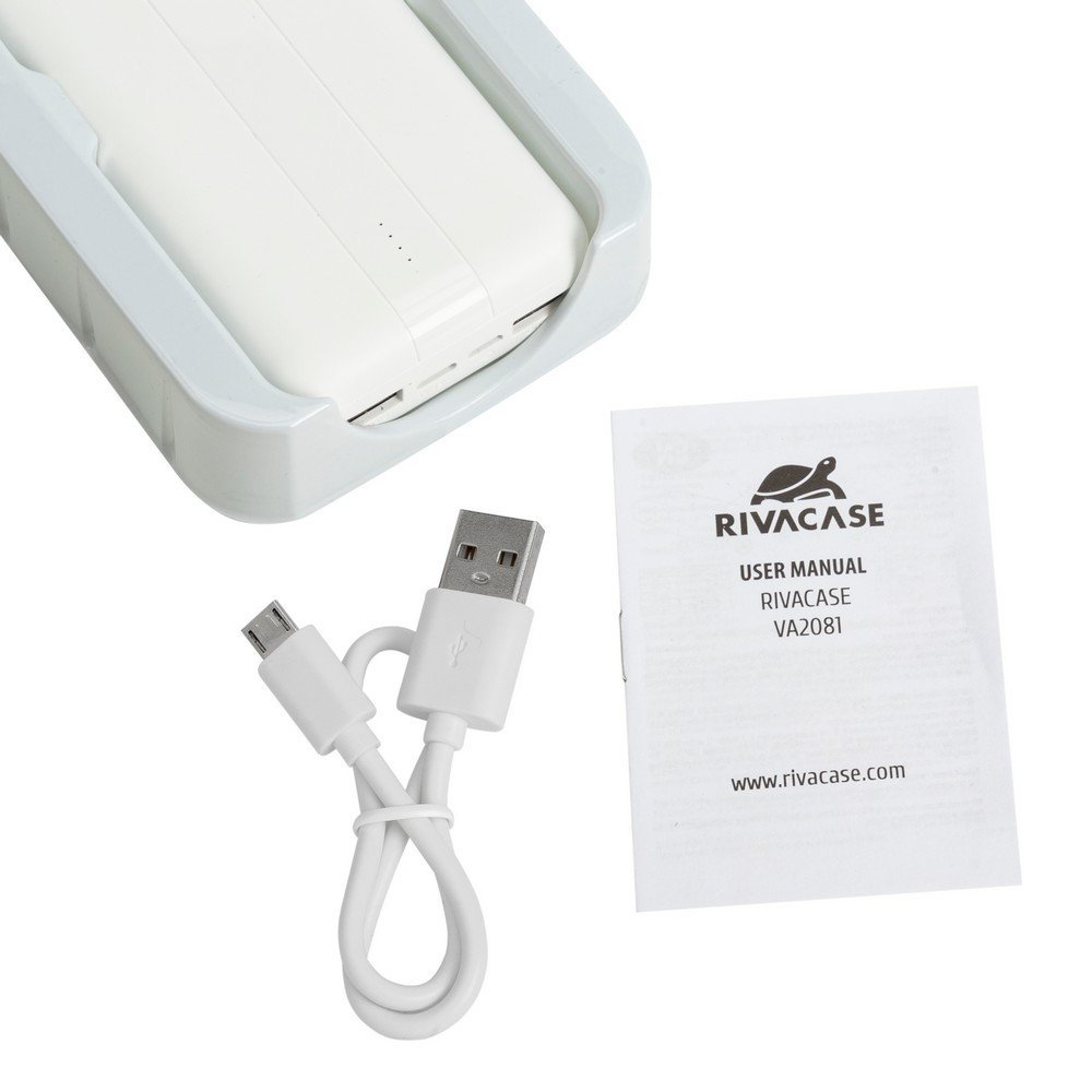 Power Bank 20000 mAh RIVACASE – ładuj do 3 urządzeń naraz - Power banki z nadrukiem logo | VEBI - zdjęcie 11