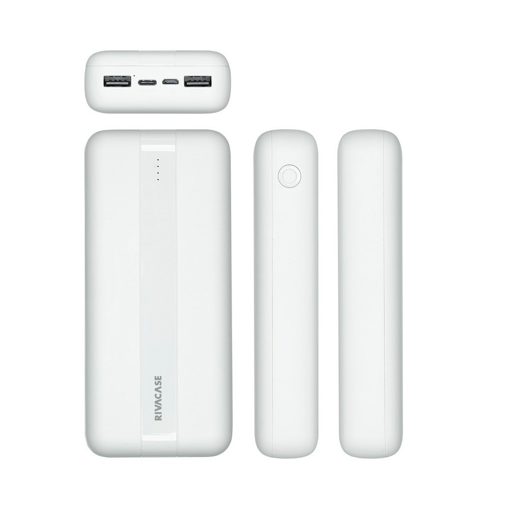 Power Bank 20000 mAh RIVACASE – ładuj do 3 urządzeń naraz - Power banki z nadrukiem logo | VEBI - zdjęcie 4