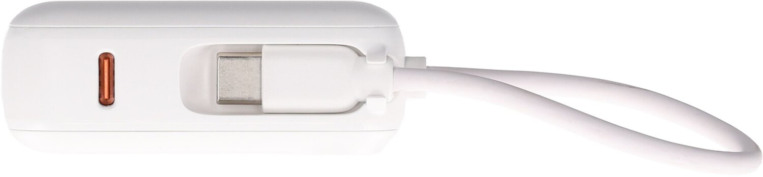Power Bank 10000 mAh 22,5 W z wbudowanym kablem Type-C - Power banki z nadrukiem logo | VEBI - zdjęcie 3