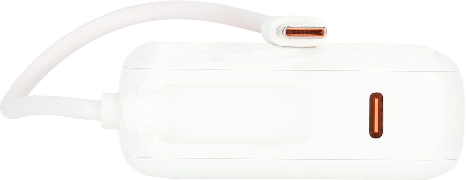 Power Bank 10000 mAh 22,5 W z wbudowanym kablem Type-C - Power banki z nadrukiem logo | VEBI - zdjęcie 4