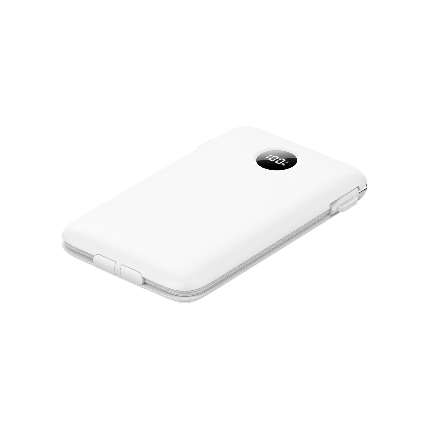 Power Bank 10000 mAh 22,5 W z dwoma kablami i portem USB-A - Power banki z nadrukiem logo | VEBI - zdjęcie 2