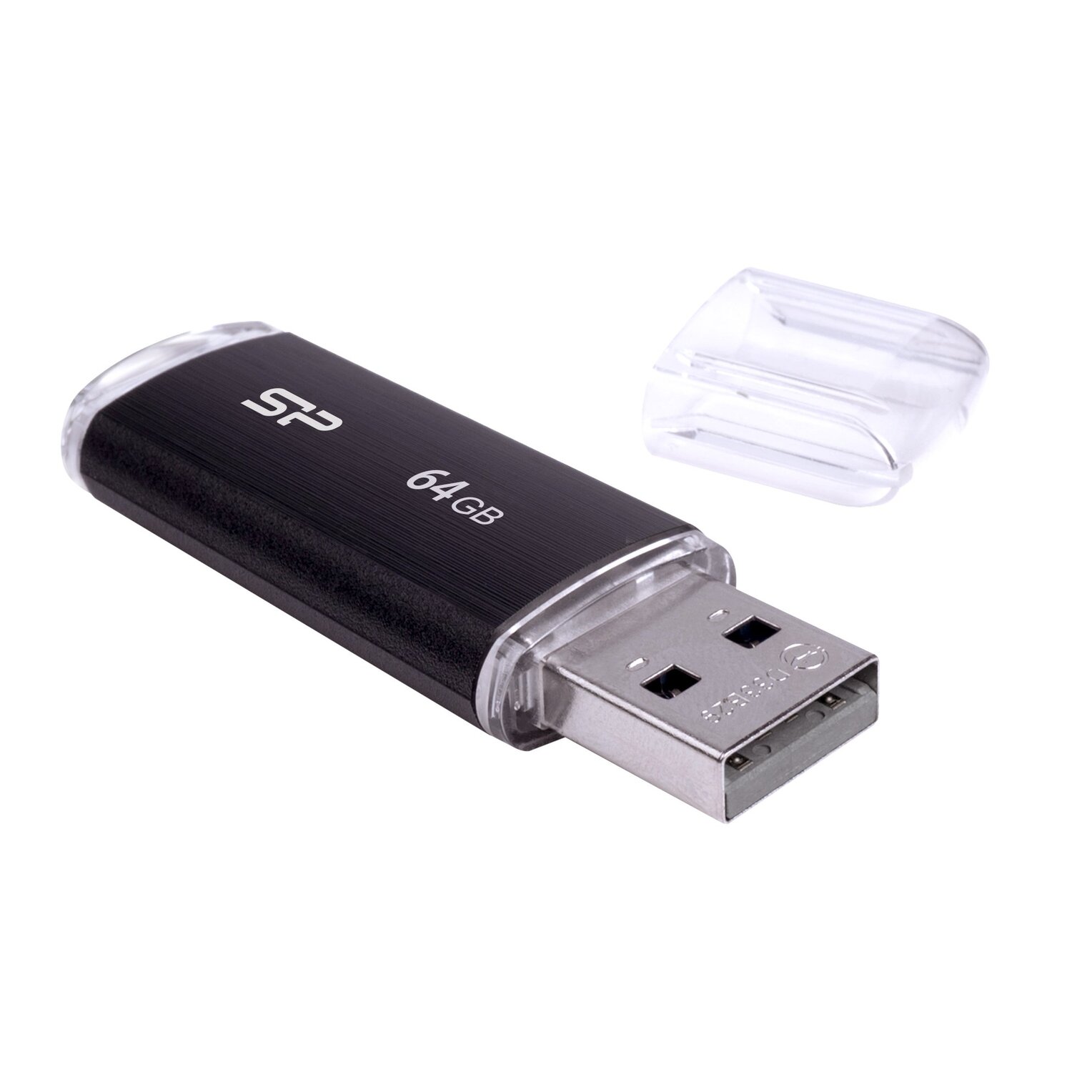 Pendrive Ultima U02, 64GB 2.0 Silicon Power - Pamięci USB z nadrukiem logo | VEBI - zdjęcie 2