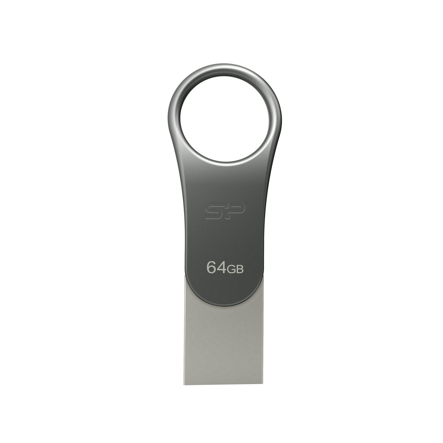 Pendrive z wejściem USB typu C Mobile C80, 64GB 3.2 Silicon Power - Pamięci USB z nadrukiem logo | VEBI
