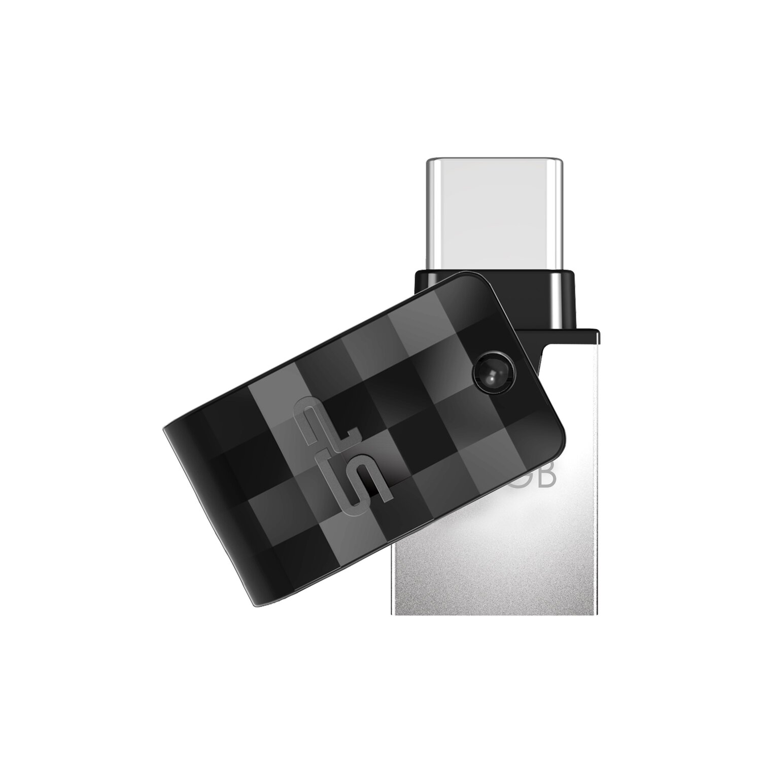 Pendrive mobilny 128GB z USB 3.0 i USB-C Silicon Power - Pamięci USB z nadrukiem logo | VEBI - zdjęcie 2
