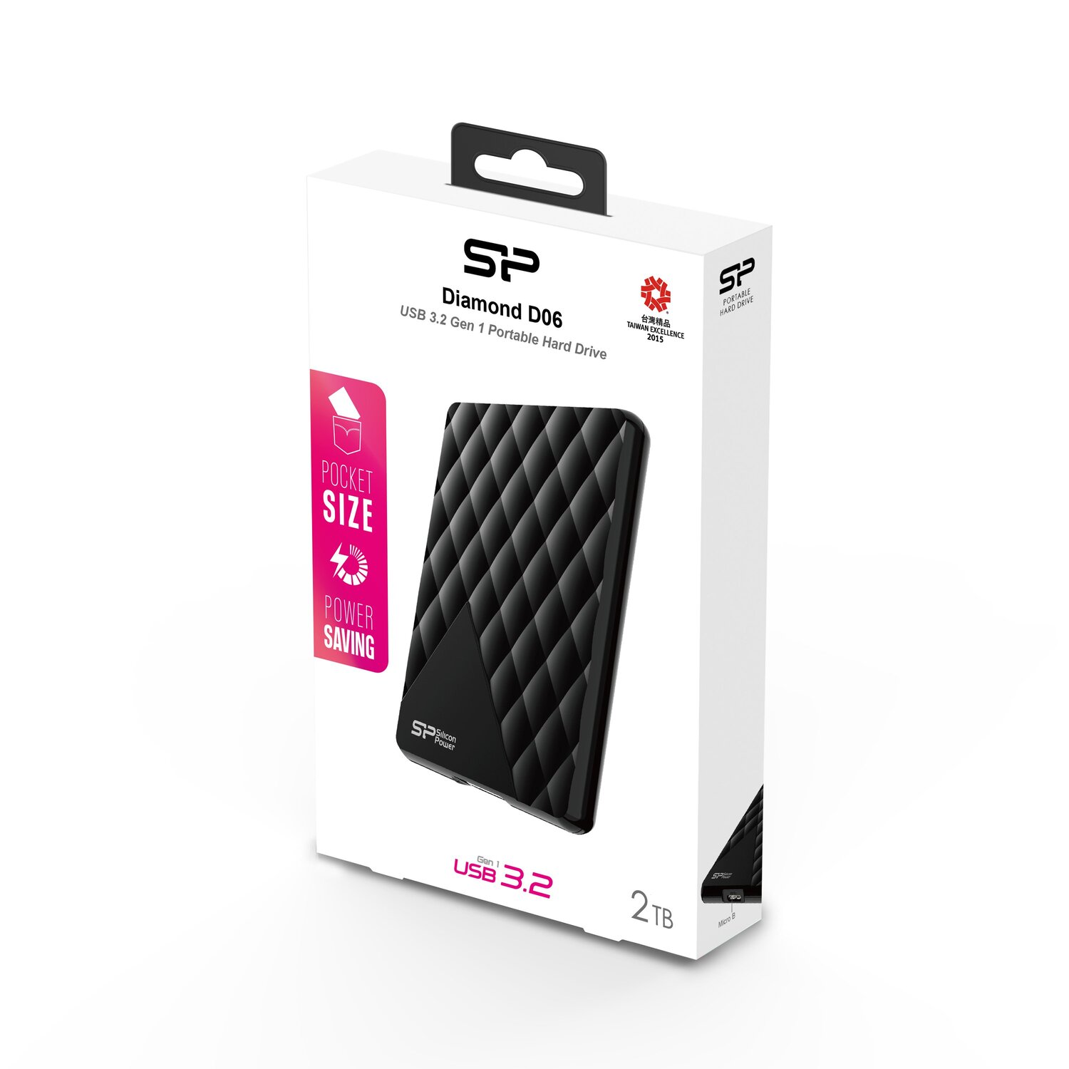 Dysk zewnętrzny Silicon Power Diamond D06 1TB USB 3.0 - Dyski z nadrukiem logo | VEBI - zdjęcie 11