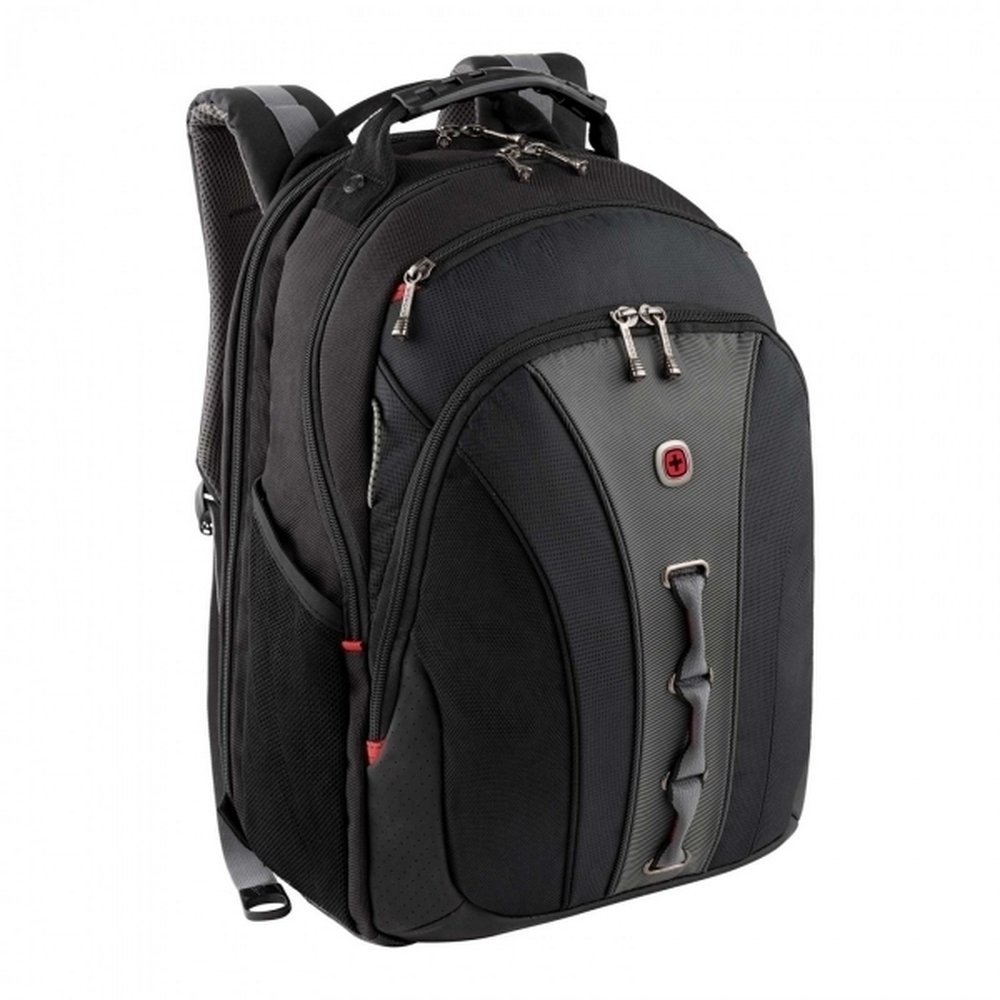 Plecak biznesowy Wenger Legacy 16\" - ochrona Triple Protect - Plecaki z nadrukiem logo | VEBI - zdjęcie 2