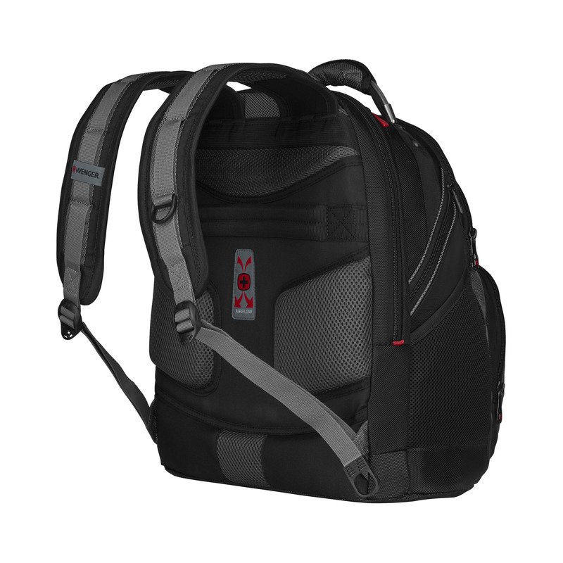 Plecak biznesowy Wenger Synergy na laptop 16\" z ochroną Triple Protect - Plecaki z nadrukiem logo | VEBI - zdjęcie 4