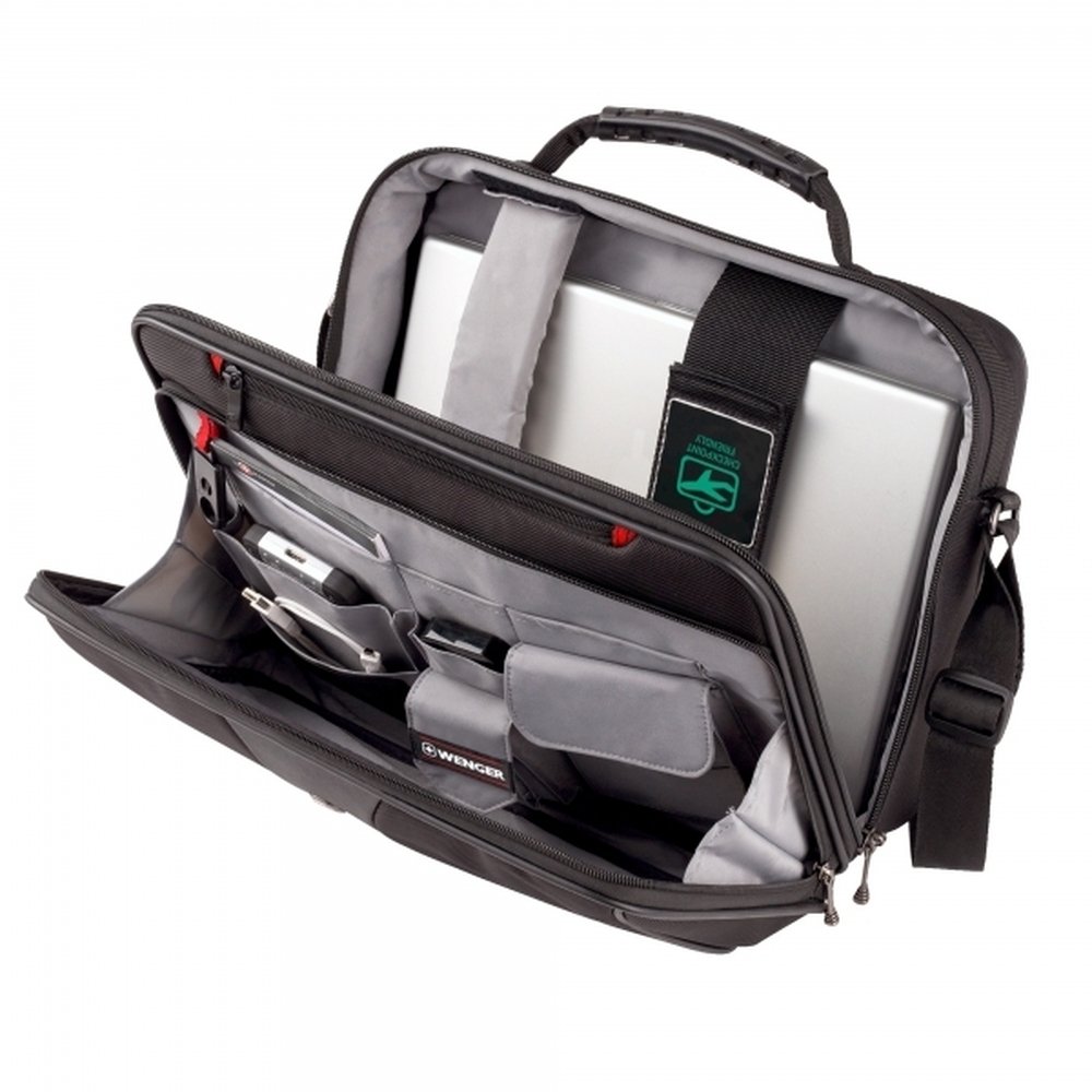 Torba biznesowa Wenger Legacy na laptop 16\" - ochrona i styl - Torby i plecaki na laptopy z nadrukiem logo | VEBI - zdjęcie 2