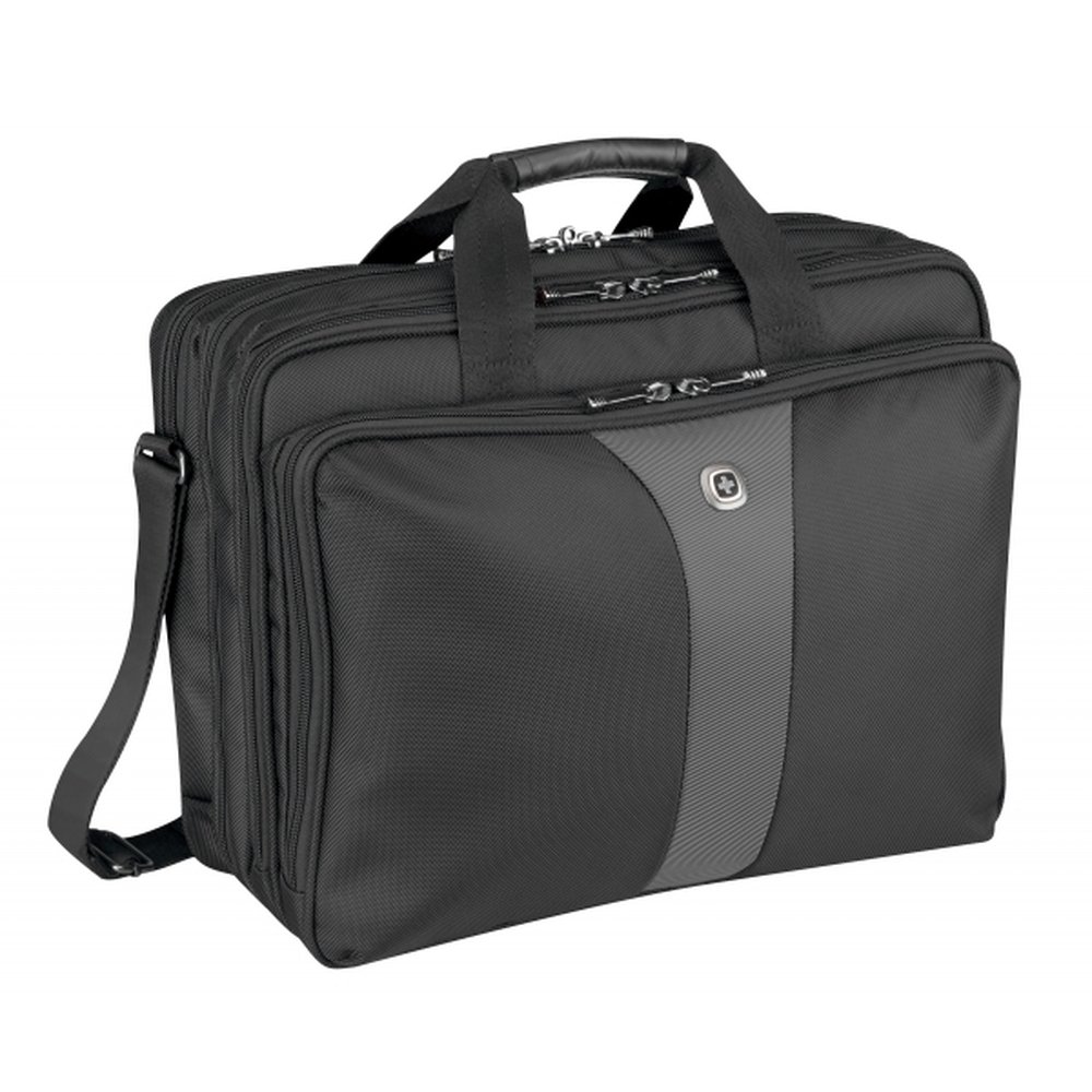 Torba biznesowa Wenger Legacy 17\" - ochrona laptopa w podróży - Torby i plecaki na laptopy z nadrukiem logo | VEBI - zdjęcie 3