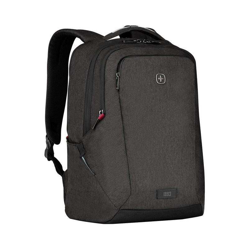 Plecak biznesowy Wenger na laptop 16\" z materiału RPET - Plecaki z nadrukiem logo | VEBI - zdjęcie 2