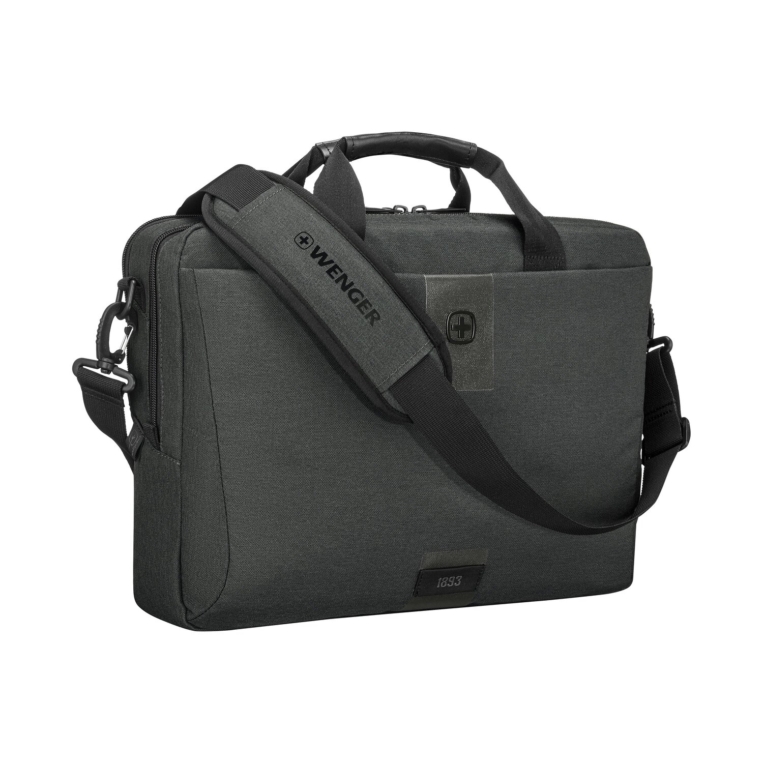 Torba na laptop 16\" Wenger MX ECO z recyklingu - ekologiczna - Torby i plecaki na laptopy z nadrukiem logo | VEBI - zdjęcie 4