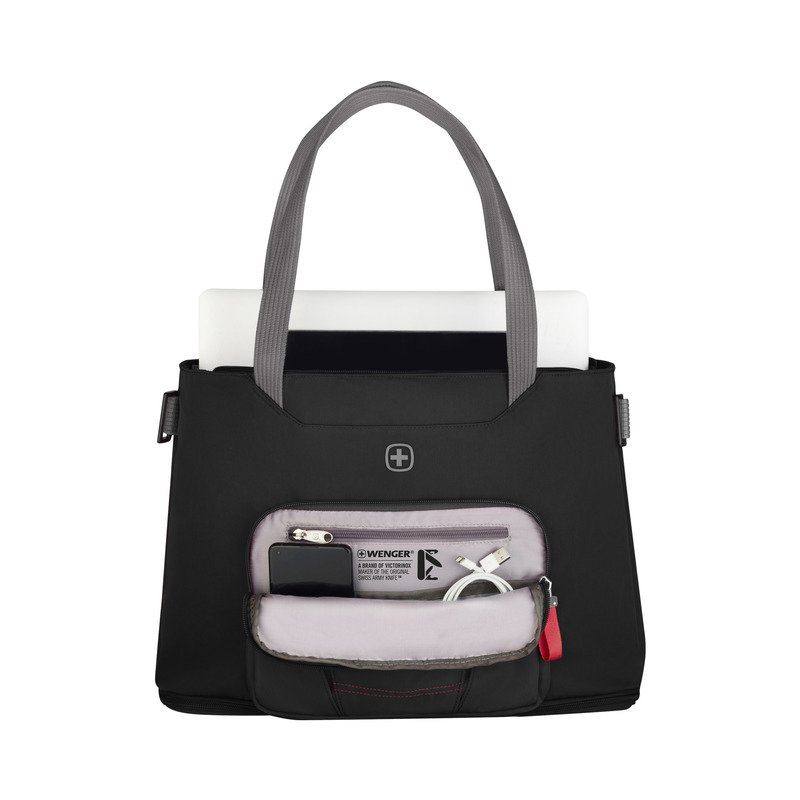 Torba na laptopa Wenger Motion Deluxe 15,6\" - elegancka i funkcjonalna - Torby i plecaki na laptopy z nadrukiem logo | VEBI - zdjęcie 4