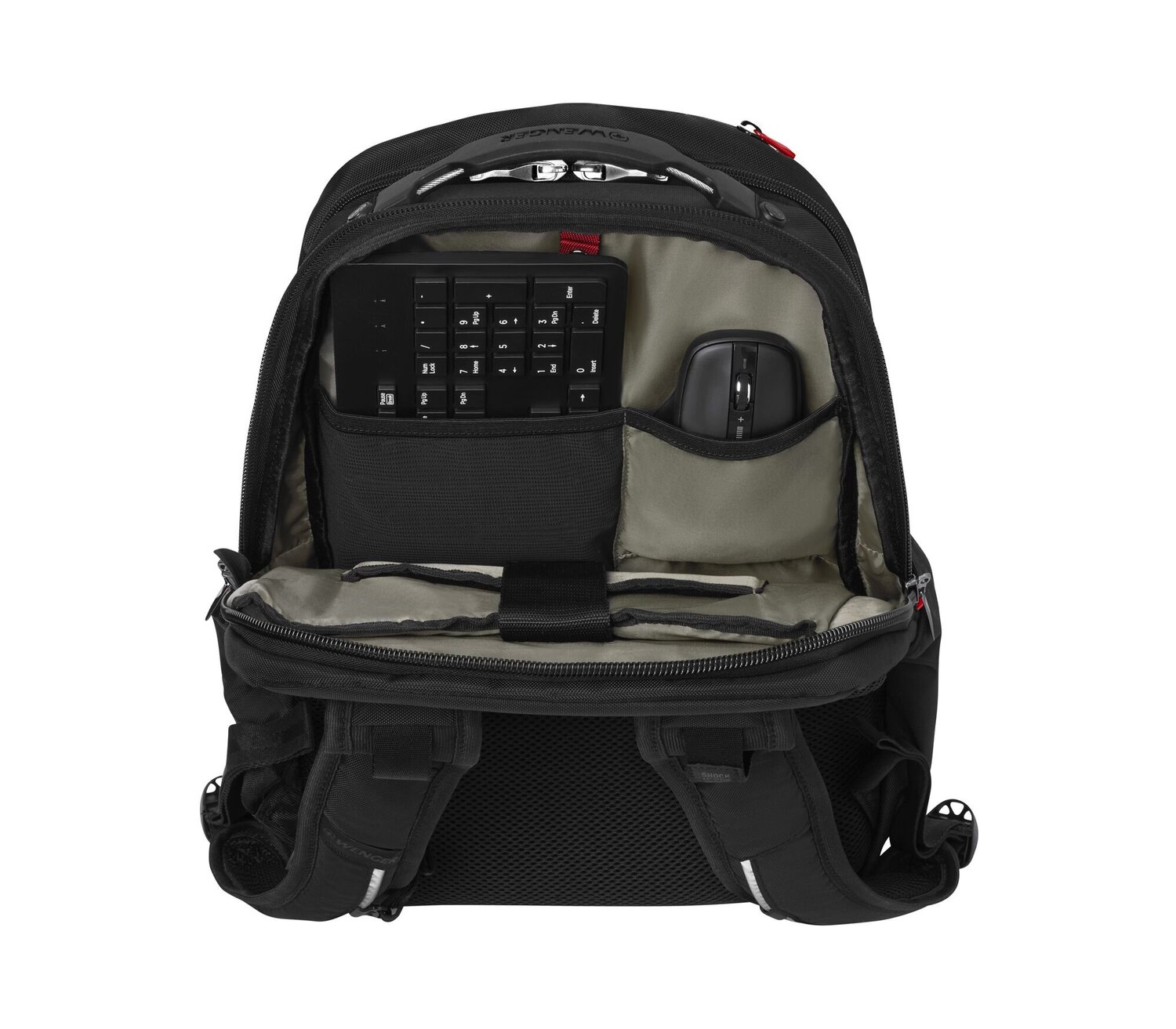 Plecak biznesowy Wenger Cosmic 17\" z technologią Triple Protect - Plecaki z nadrukiem logo | VEBI - zdjęcie 6