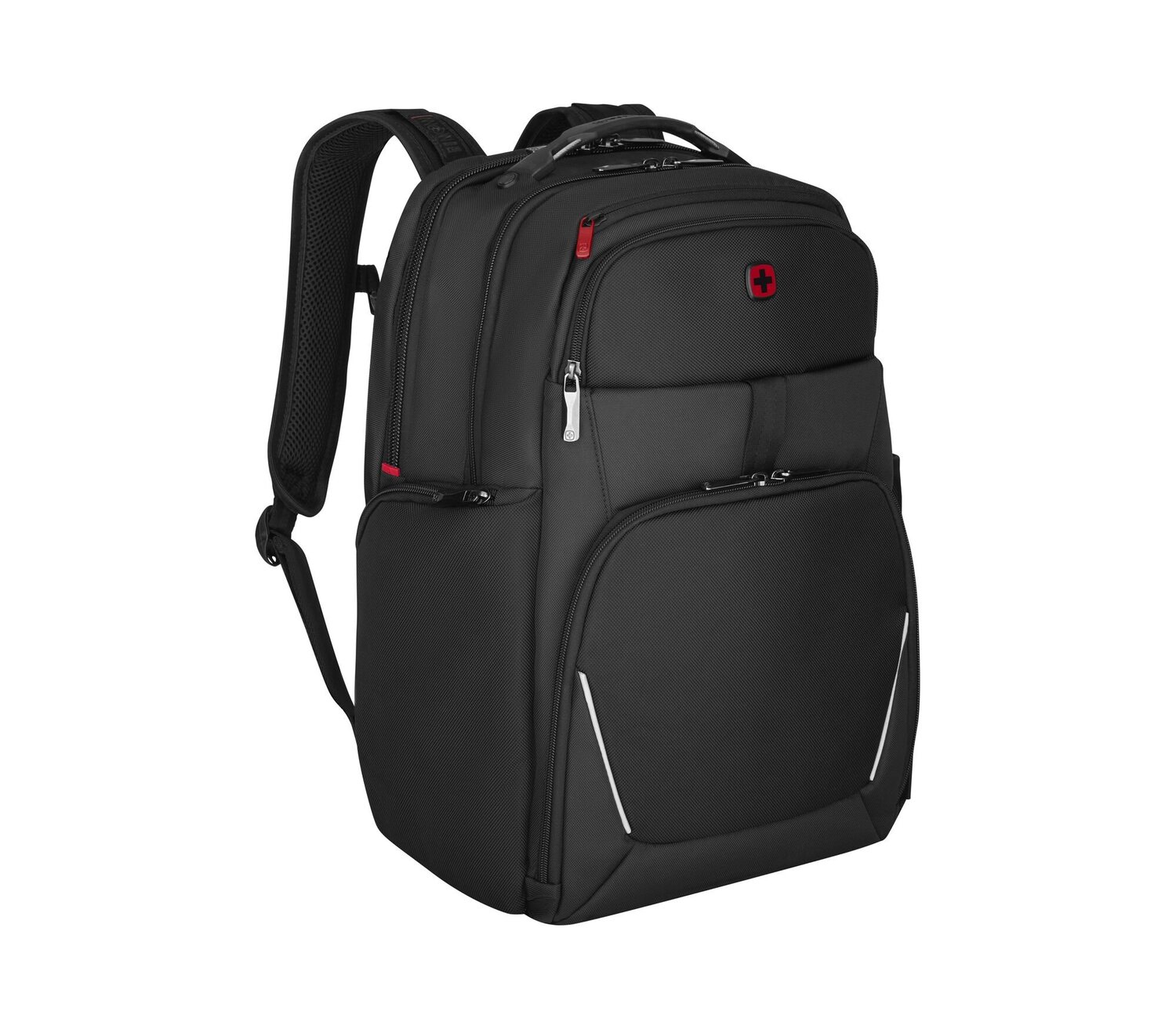 Plecak biznesowy Wenger Meteor na laptop 17\" - ekologiczny - Plecaki z nadrukiem logo | VEBI - zdjęcie 2
