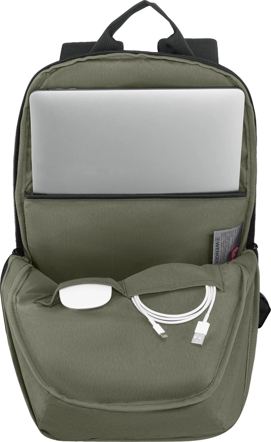 Lekki plecak miejski na laptopa 14'' Wenger UrbanOne - Plecaki z nadrukiem logo | VEBI - zdjęcie 2