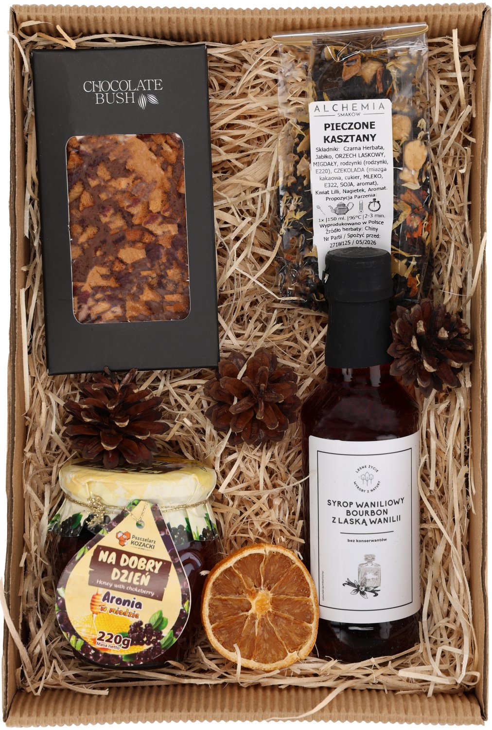 Zestaw prezentowy Chestnut Bourbon - Zestawy prezentowe z nadrukiem logo | VEBI